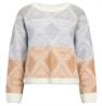 OBJKISTA L/S OZ KNIT PULLOVER 142 cloud dancer