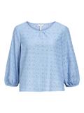 OBJLAILA 3/4 RE TOP NOOS cornflower blue