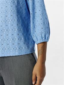 OBJLAILA 3/4 RE TOP NOOS cornflower blue