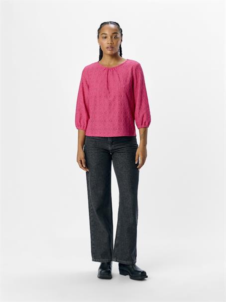 OBJLAILA 3/4 RE TOP NOOS raspberry sorbet