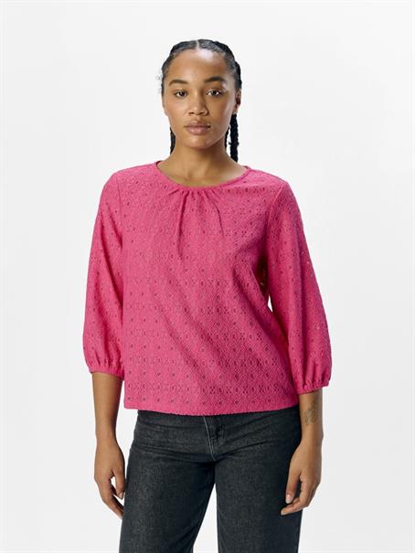 OBJLAILA 3/4 RE TOP NOOS raspberry sorbet
