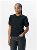 OBJLAILA S/S RE TOP NOOS black
