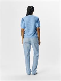 OBJLAILA S/S RE TOP NOOS cornflower blue