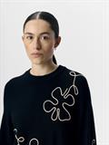 OBJLANEY RUBIN LS PULLOVER NOOS black
