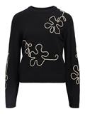 OBJLANEY RUBIN LS PULLOVER NOOS black