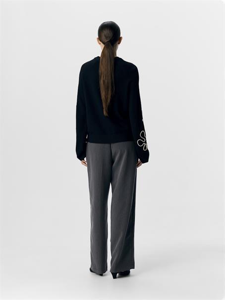 OBJLANEY RUBIN LS PULLOVER NOOS black