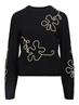 OBJLANEY RUBIN LS PULLOVER NOOS black