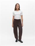 OBJLISA HW ANKLE BARREL PANT NOOS seal brown