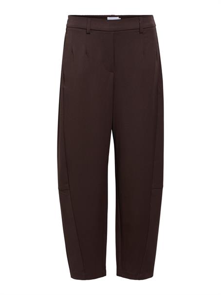 OBJLISA HW ANKLE BARREL PANT NOOS seal brown