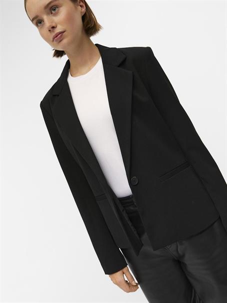 OBJLISA L/S BUTTON BLAZER NOOS black