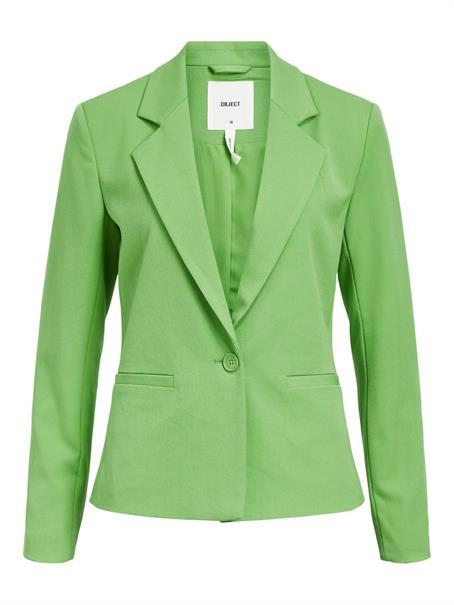 OBJLISA L/S BUTTON BLAZER NOOS vibrant green