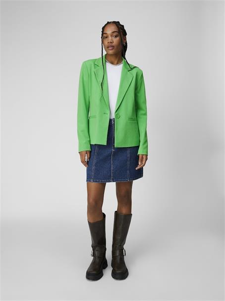 OBJLISA L/S BUTTON BLAZER NOOS vibrant green