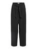 OBJLISA MW STRAIGHT TIE PANT DIV black