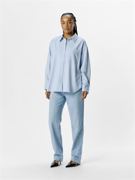 OBJLISA OZ L/S SHIRT AOP DIV cloud dancer