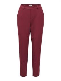 OBJLISA SLIM PANT NOOS cabernet