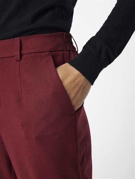 OBJLISA SLIM PANT NOOS cabernet