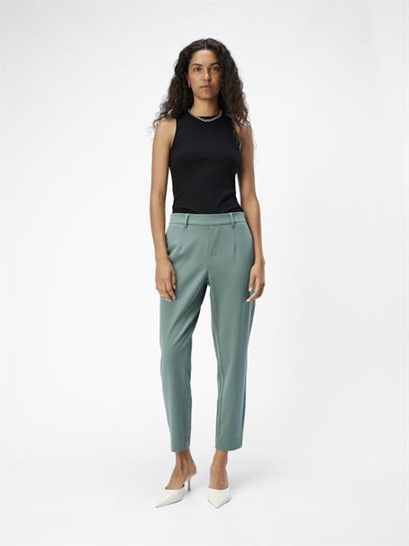 OBJLISA SLIM PANT NOOS dark forest