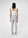 OBJLISA SLIM PANT NOOS light grey melange