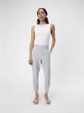 OBJLISA SLIM PANT NOOS light grey melange