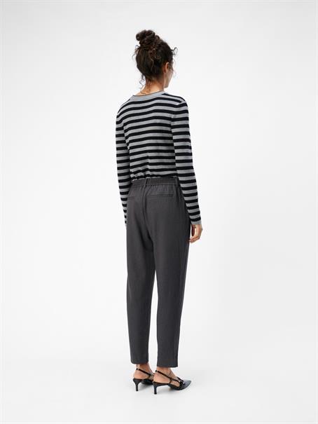 OBJLISA SLIM PANT NOOS medium grey melange