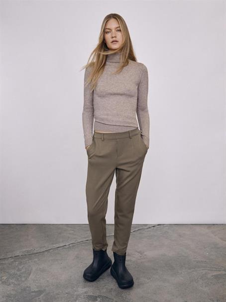 OBJLISA SLIM PANT NOOS morel