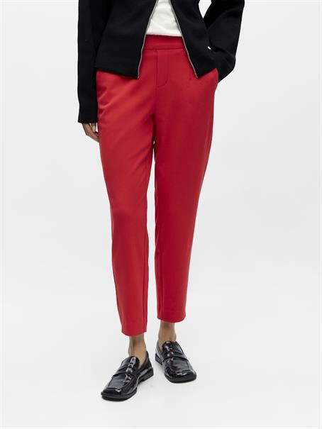 OBJLISA SLIM PANT NOOS poinsettia