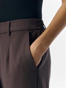 OBJLISA SLIM PANT NOOS seal brown