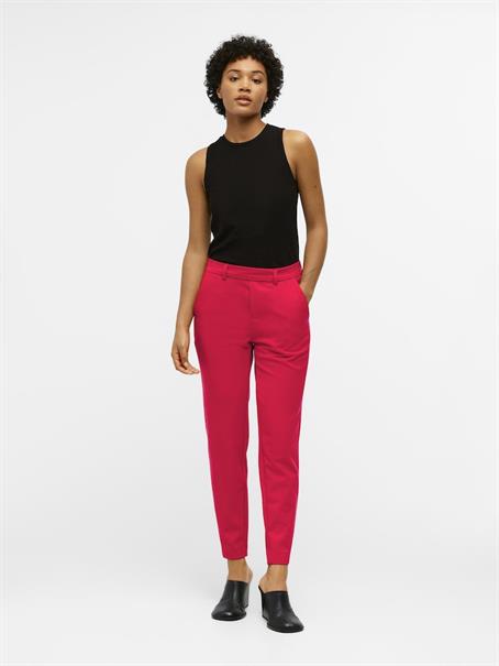 OBJLISA SLIM PANT NOOS viva magenta