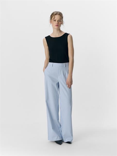 OBJLISA WIDE PANT AOP NOOS cloud dancer1