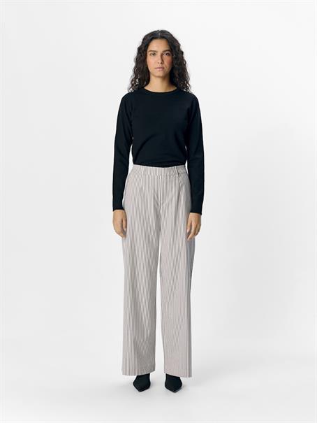 OBJLISA WIDE PANT AOP NOOS cloud dancer2