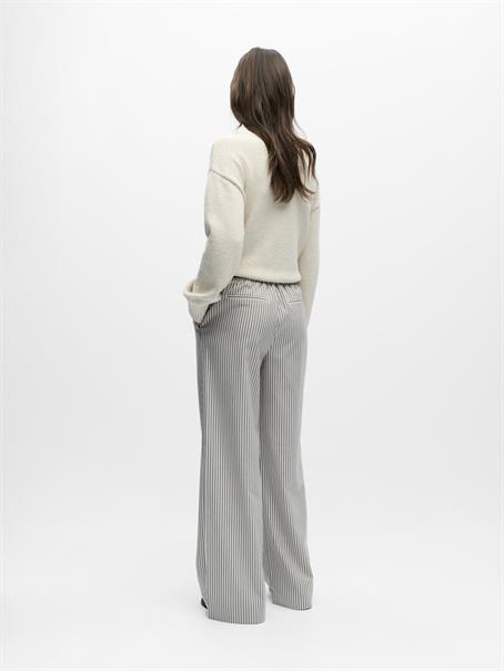 OBJLISA WIDE PANT AOP NOOS cloud dancer2