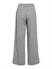OBJLISA WIDE PANT AOP NOOS medium grey melange