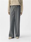 OBJLISA WIDE PANT AOP NOOS medium grey melange