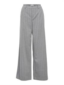 OBJLISA WIDE PANT AOP NOOS medium grey melange