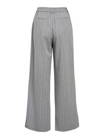OBJLISA WIDE PANT AOP NOOS medium grey melange