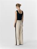 OBJLISA WIDE PANT AOP NOOS sandshell