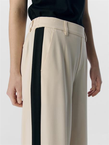 OBJLISA WIDE PANT AOP NOOS sandshell