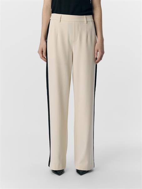 OBJLISA WIDE PANT AOP NOOS sandshell