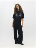 OBJLISA WIDE PANT NOOS black