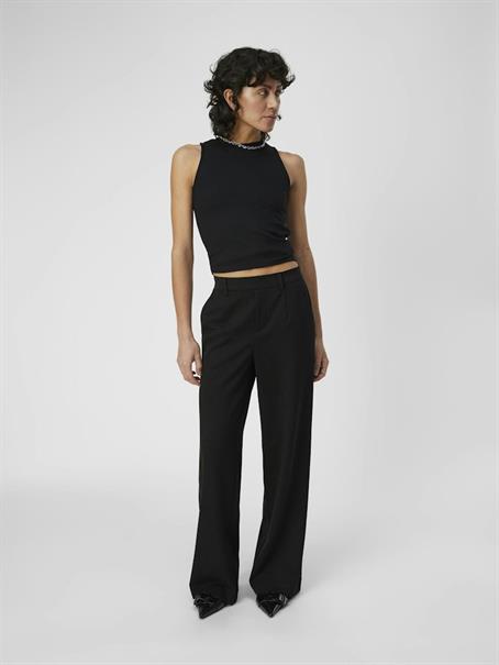 OBJLISA WIDE PANT NOOS black