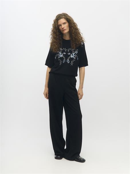 OBJLISA WIDE PANT NOOS black
