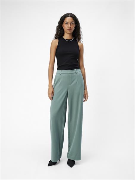 OBJLISA WIDE PANT NOOS dark forest