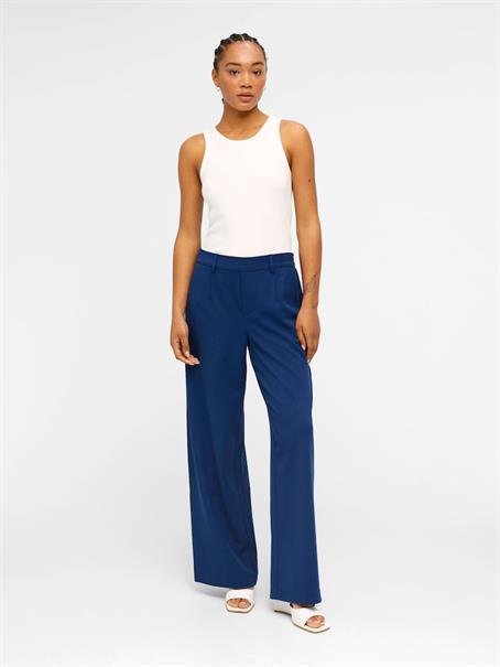 OBJLISA WIDE PANT NOOS dunkelblau1