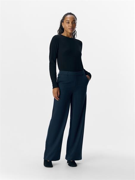 OBJLISA WIDE PANT NOOS dunkelblau2