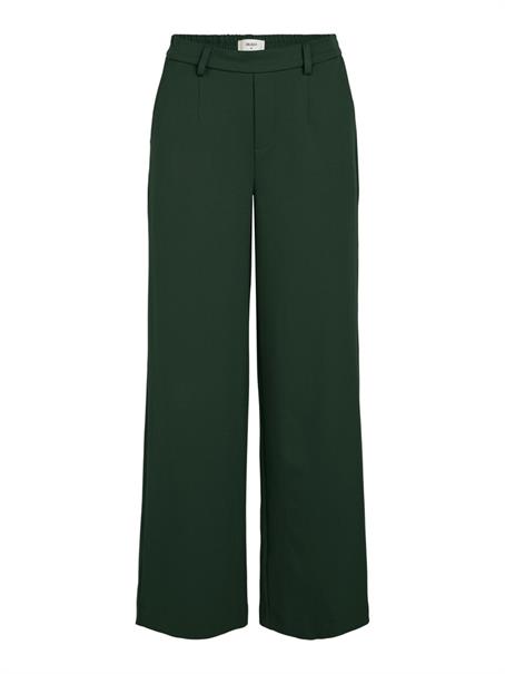 OBJLISA WIDE PANT NOOS dunkelgrün2