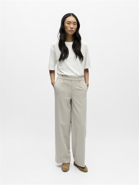 OBJLISA WIDE PANT NOOS humus