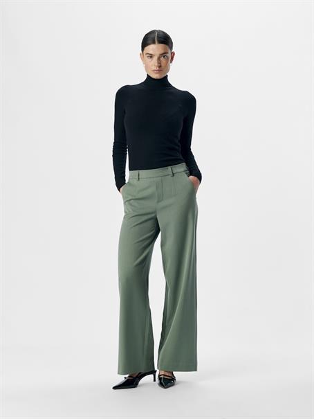 OBJLISA WIDE PANT NOOS laurel wreath