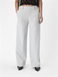 OBJLISA WIDE PANT NOOS light grey melange