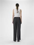 OBJLISA WIDE PANT NOOS medium grey melange