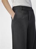 OBJLISA WIDE PANT NOOS medium grey melange